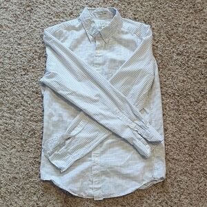 Men's Blue Checkered Shirt